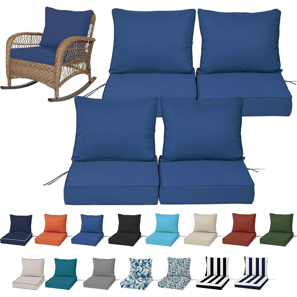Outdoor Furniture Replacement Fabric - 24x24 Dış Mekan Derin Koltuk Minderleri