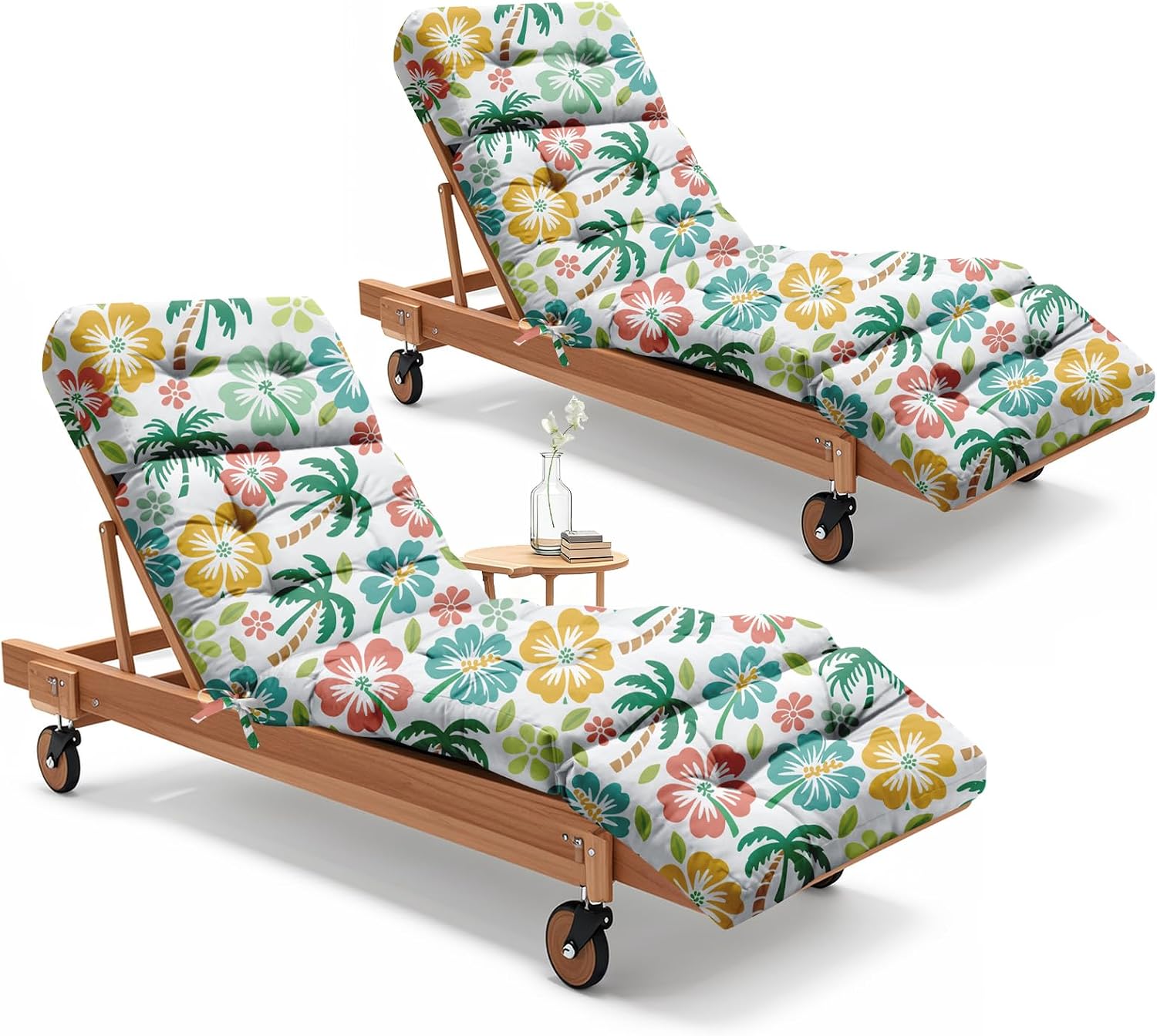 Outdoor Furniture Replacement Fabric - Dış Mekan Şezlong Minderleri 2'li Set