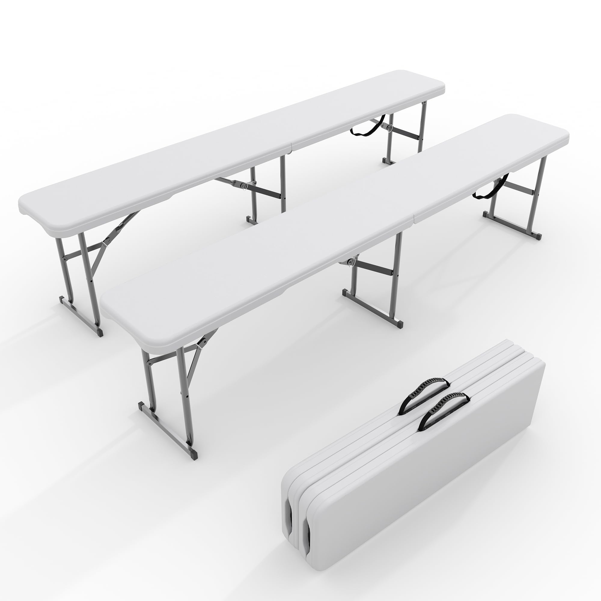 Outdoor Furniture Diy - 2'li Paket 6ft Katlanır Dış Mekan