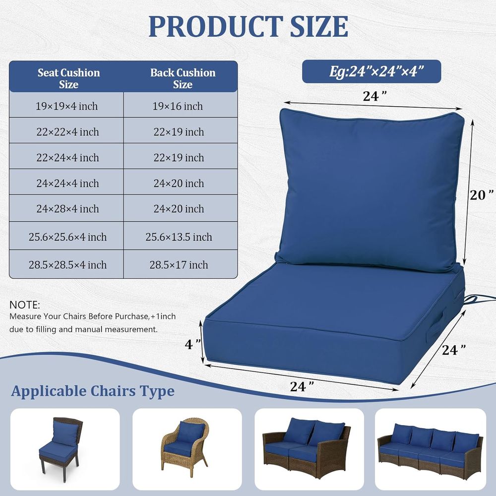 24x24 Dış Mekan Derin Koltuk M - Outdoor Furniture Replacement Fabric incelemesi ve fiyatı