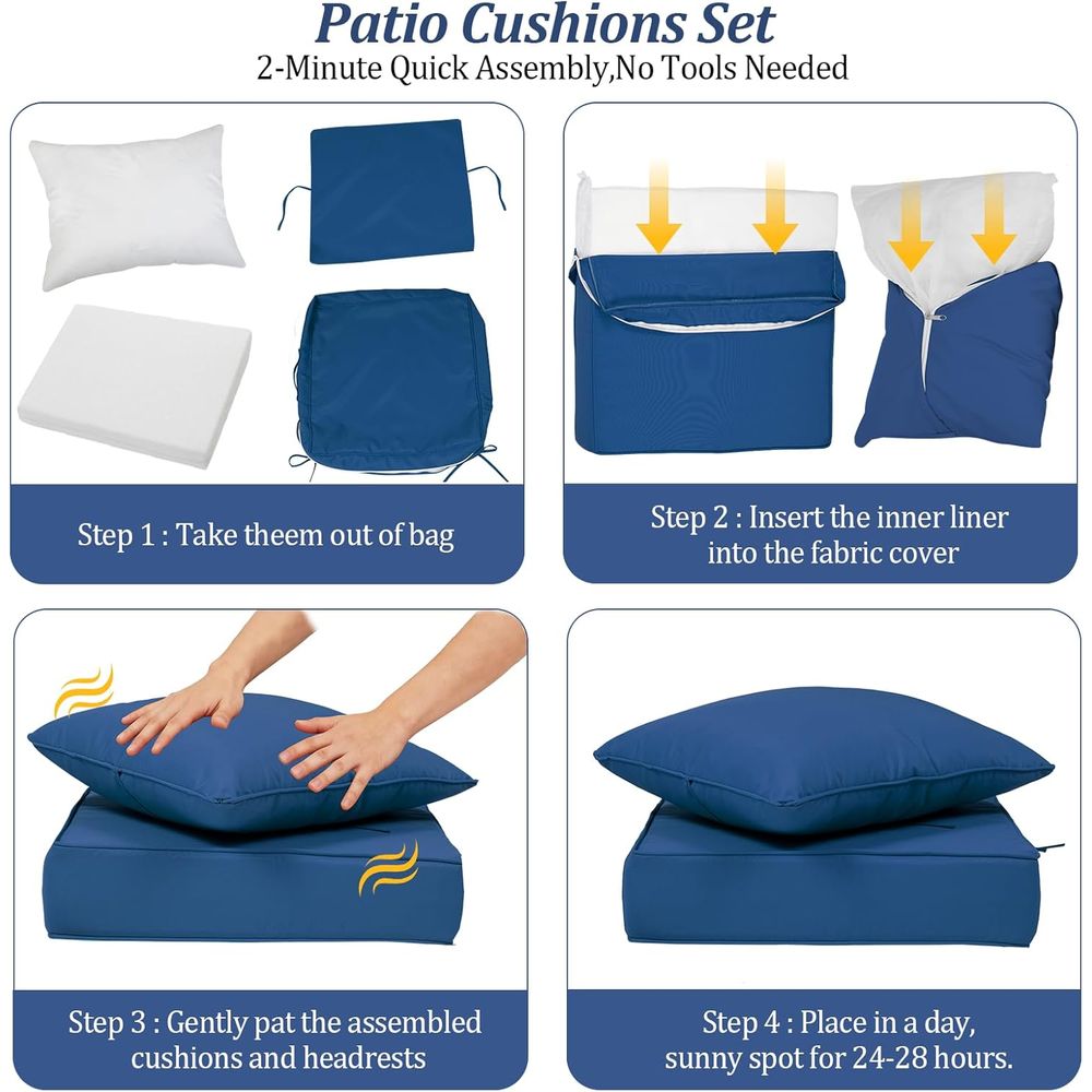 24x24 Dış Mekan Derin Koltuk M - Outdoor Furniture Replacement Fabric incelemesi ve fiyatı