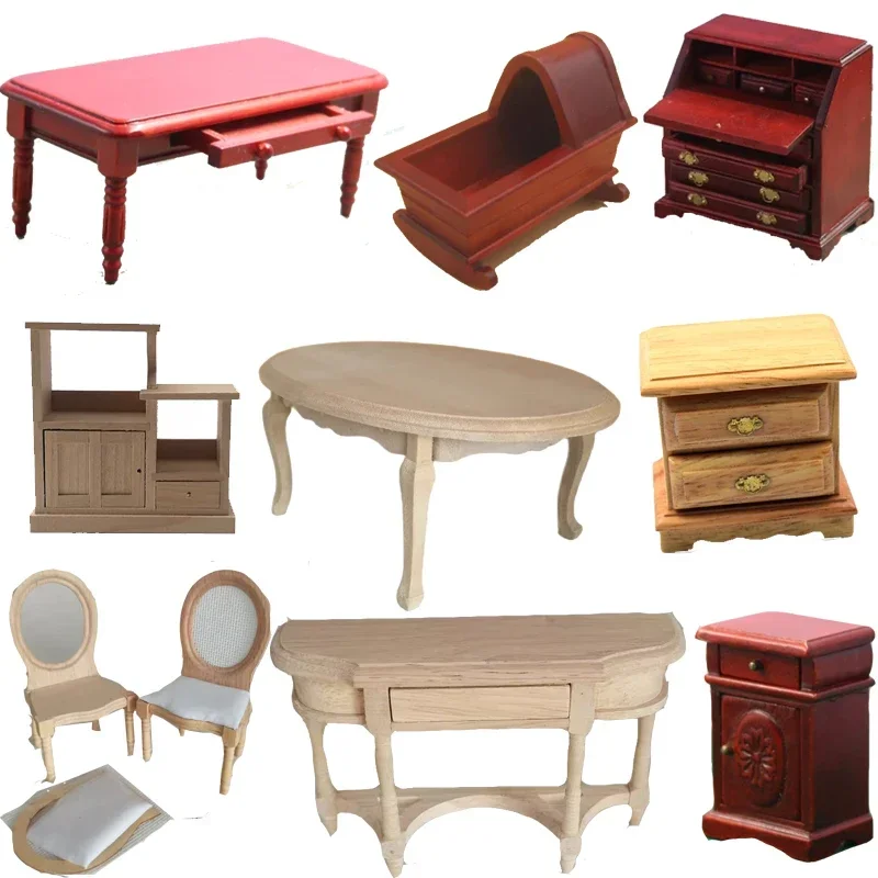 1:12 Yeni Diy Minyatür Dollhou - Outdoor Furniture Wood incelemesi ve fiyatı