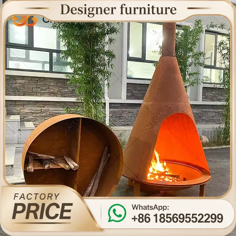 Baca Çıkışlı Taşınabilir Odun  - Outdoor Furniture Wood incelemesi ve fiyatı