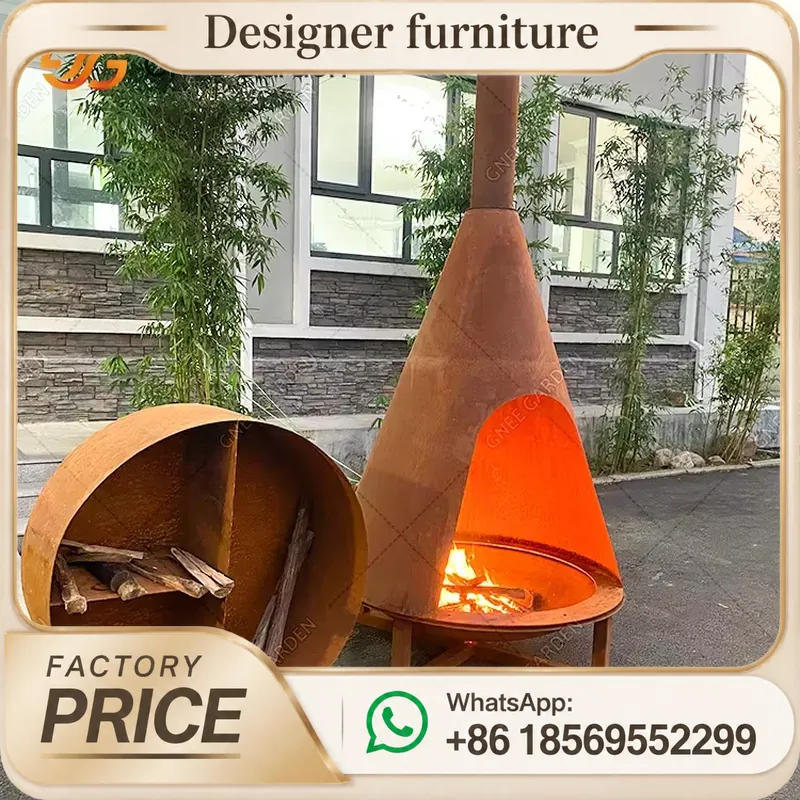 Baca Çıkışlı Taşınabilir Odun  - Outdoor Furniture Wood incelemesi ve fiyatı